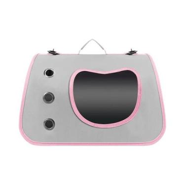 Imagem de Bolsa Transportadora Para Cães E Gatos Pequenos, Portátil, Respirável,