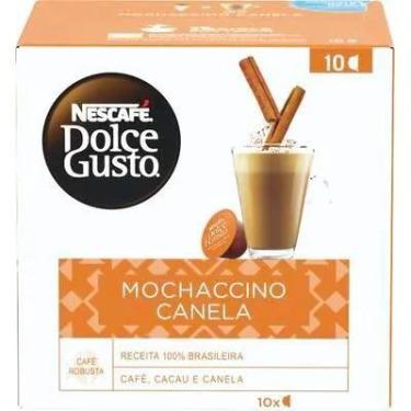 Imagem de Café em Cápsulas Dolce Gusto Mochaccino Canela Caixeta com 172g - Nesc