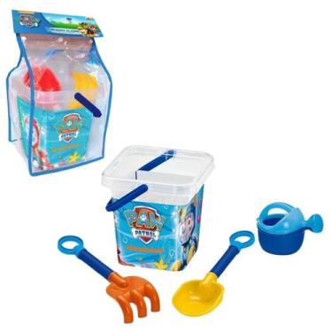 Imagem de Brinquedo Infantil Baldinho de Praia Patrulha Canina Fun