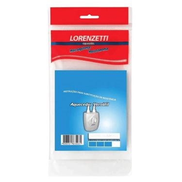Imagem de Resistencia para Aquecedor Lorenzetti Versatil 5500W 220V Codigo 755G Original Substituicao