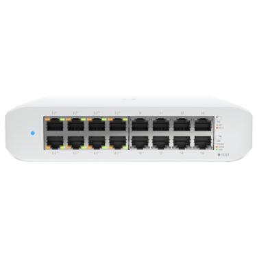 Imagem de Switch USW-LITE-16-POE-BR 16 Portas Gigabit com Poe 45W Branco Ubiquiti