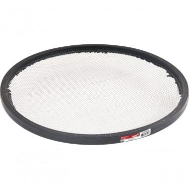 Imagem de Peneira para Fubá PPN1655 com Tela de Arame Galvanizado e Aro Plástico Branco para Cozinha Doméstica e Profissional 55CM