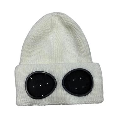 Imagem de Gorro De Lã Tricotado Unissex, À Prova De Vento, Quente, Elástico, Pro