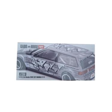 Imagem de Mini Gt Kaido House Honda Civic Ef Manga V1 Prata