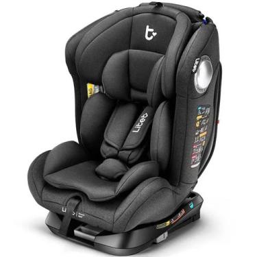 Imagem de Cadeirinha Para Auto Litet Smart 360 Isofix Top Tether Preto Cadeira P