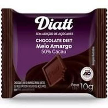 Imagem de Chocolate Mini Diatt Diet Meio Amargo 50% Cacau 15un 10g