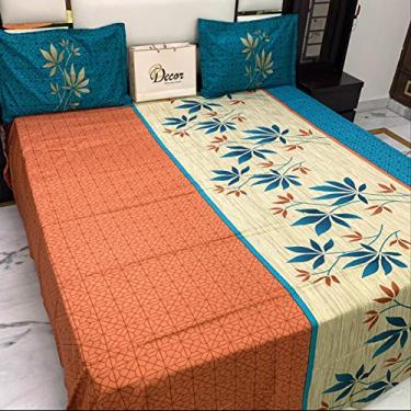 Imagem de Puff Aramado Bronze Sarah Veludo Azul - V&G Decor