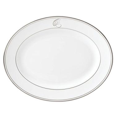 Imagem de Lenox Prato de jantar com monograma de platina da Federal
