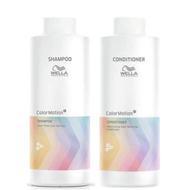 Imagem de Kit Wella Professionals Color Motion - Shampoo 1L e Condicionador 1L