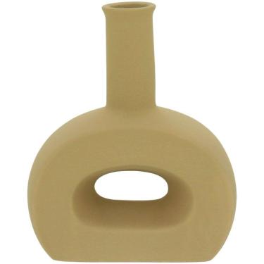 Imagem de BELLA GARRAFA DECORATIVA 20x16x7cm CERÂMICA AMARELO