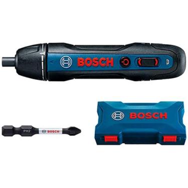 Imagem de Parafusadeira Bosch A Bateria Go 3,6V Bivolt Com 2 Bits E 1 Cabo Usb C