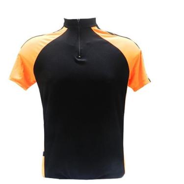 Imagem de Camiseta Ciclismo Dea Collection Com Friso Zipper Curto Dry Fit - Adul