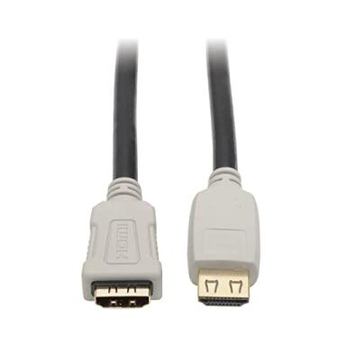 Imagem de Cabo extensor de alta velocidade 4K HDMI 2.0B da Tripp Lite com conectores de aderência, 91 cm, 3 Feet