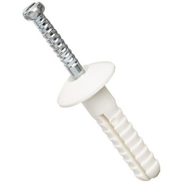 Imagem de The Hillman Group 41436 Âncora de nylon Truss Head, 6 mm x 2,5 cm, pacote com 20