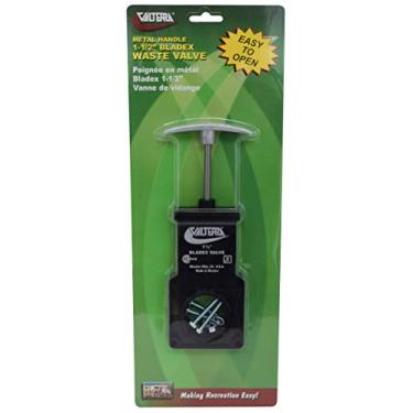 Imagem de Valterra Corpo da válvula de resíduos T1001VPM Bladex de 3,8 cm com alça de metal