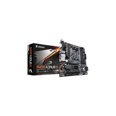 Placa-mãe Gigabyte Aorus B450 Aorus M, AMD AM4, mATX, DDR4