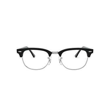 Imagem de Armação de óculos Ray-Ban RX5154 Clubmaster Square Prescription, lente preta/demo, 51 mm