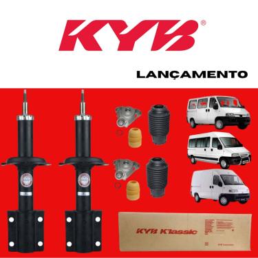 Imagem de 02 Amortecedor Kayaba Dianteiro + Kit Batente Fiat Ducato 2003 