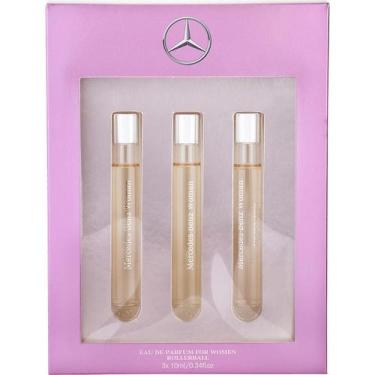 Imagem de Kit Miniatura Mercedes Benz Woman Edp 3X10ml Rollerball Perfume - Merc