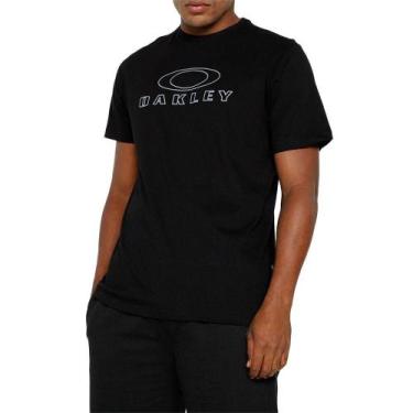 Imagem de Camiseta Oakley Antiviral Logo Masculina Preto
