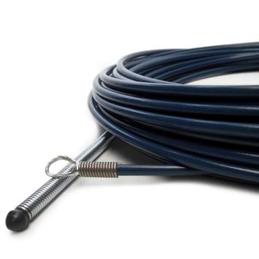 Imagem de Guia Passa Fio Profissional Pvc Alma De Aço Puxa Fio 50 Mts