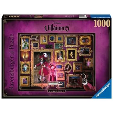 Imagem de Ravensburger Disney Villainous Captain Hook 1000 Piece Jigsaw Puzzle for Adults – Every Piece is Unique, Softclick Technology Means Pieces Fit Together Perfectly