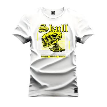 Imagem de Camiseta T-Shirt Algodão Premium Estampada Skull - Nexstar