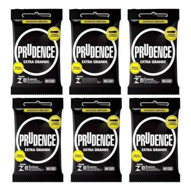 Imagem de Camisinha Preservativo 56mm Extra Grande Prudence 18 Unidade