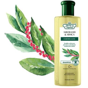 Imagem de Shampoo Vegano Fortificante Flores & Vegetais Jaborandi & Arnica 310ml