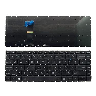 Imagem de Siakoocty Teclado de substituição para laptop US Layout para HP ProBook 440 G8 445 G8 ZBook Create G7 M23769-001 57CH0178-L 002L20A26LHE02 HPM20A2 AEX8QU02010