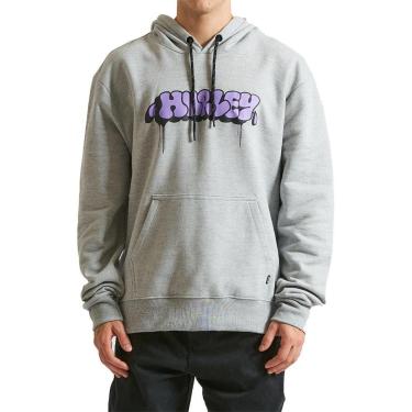 Imagem de Moletom Hurley Canguru Bomb WT24 Masculino-Masculino