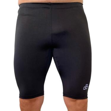 Imagem de Bermuda de Compressão Unissex com Bolsos Laterais Raso - Esportes-Unissex