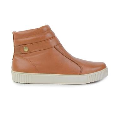 Imagem de Bota Feminina Pegada CB Couro Frontier Marrom - 21901904-Feminino