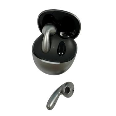 Imagem de Waillynice TWS Fone de ouvido Bluetooth sem fio G100 mini fones de ouvido intra-auriculares com estojo de carregamento de microfone (prata)