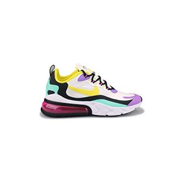Imagem de Tênis feminino Nike Air Max 270, White / Dynamic Yellow-black, 8.5