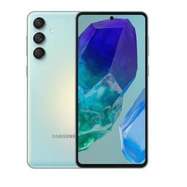 Imagem de Smartphone Samsung Galaxy M55 5G 256GB 8GB RAM Câmera Tripla de 50MP + 8MP + 2MP + Selfie 50MP Tela 6,7&quot; - Verde Claro