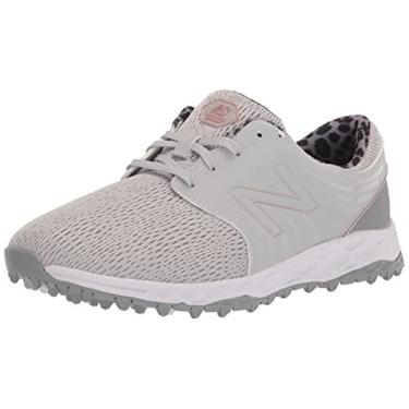 Imagem de New Balance Fresh Foam Breathe Tênis de golfe feminino, Cinza claro, 35
