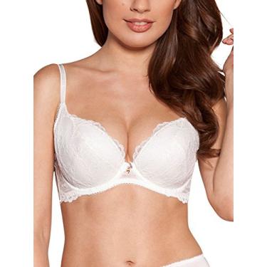 Imagem de Gossard Sutiã feminino Superboost de renda acolchoado com aro, Branco (Branco), 38DD