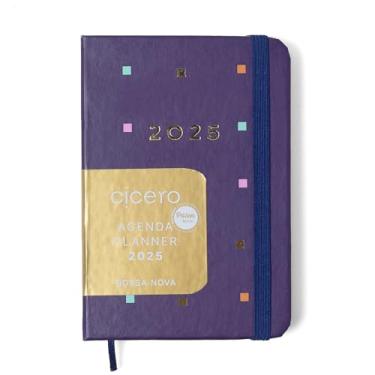 Imagem de Agenda Planner Ciceros 2025 Bossa Nova Semanal 9X13 Pontos Azul, Cicero