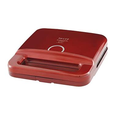 Imagem de Sanduicheira e grill, Retrô Pgr01v, Vermelho, 220V, Philco