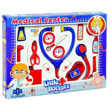 Imagem de Kit Médico De Brinquedo Medical Center Completo Pica Pau