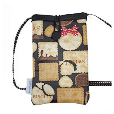 Imagem de Tainada Bolsa carteira feminina universal para celular, bolsa de transporte com zíper com dois compartimentos para iPhone 15/14 Pro, 13 Mini; Samsung Galaxy S23+, S22, A54; Google Pixel 8/7 (padrão de