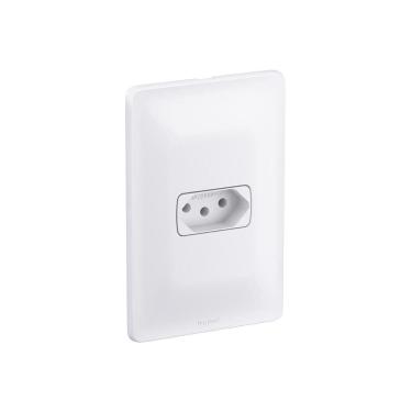 Imagem de Tomada Legrand Zeffia 2P+T 20A - Branca 250V