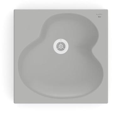 Imagem de Kit 2 Cubas de Apoio 41x41cm Ruy Ohtake Roca Stone