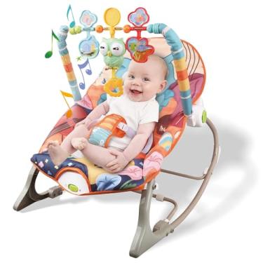 Imagem de Maxi Baby Cadeira de Descanso e Balanço Bebê Musical Funtime Aurora (Coruja)