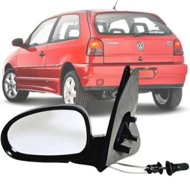 Imagem de Retrovisor Esquerdo Volkswagen Gol Bola G2 95 96 97 98 99 de 2 Portas 