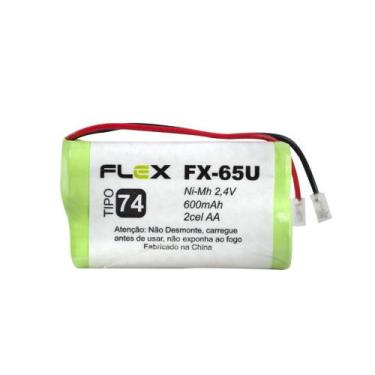 Imagem de Bateria Telefone Sem Fio 2.4V 600mah 2AA Tipo 74 Universal Tipo 74- FX