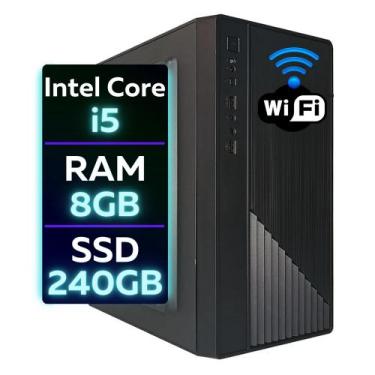 Imagem de Pc Computador Cpu Intel Core I5 + Ssd 240gb, 8gb Memória Ram - FastBio