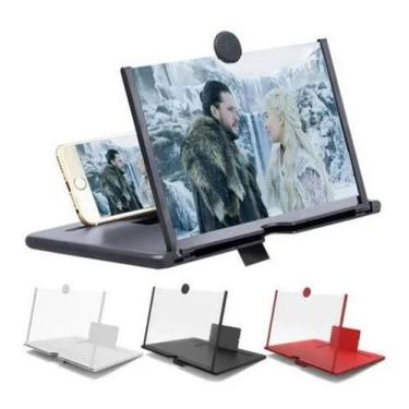 Imagem de Amplificador De Imagem Da Tela Do Celular Ampliada Lupa 3d