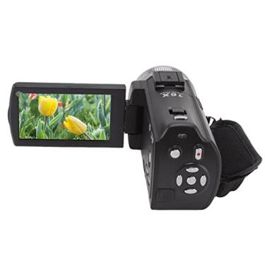 Imagem de Câmera de Vídeo Filmadora Display LCD Colorido de 3 Polegadas Câmera de Vídeo Digital de 30MP Zoom de 16X para Fotografia Gravação de Vídeo 100 240V Câmera de Vídeo Câmera de